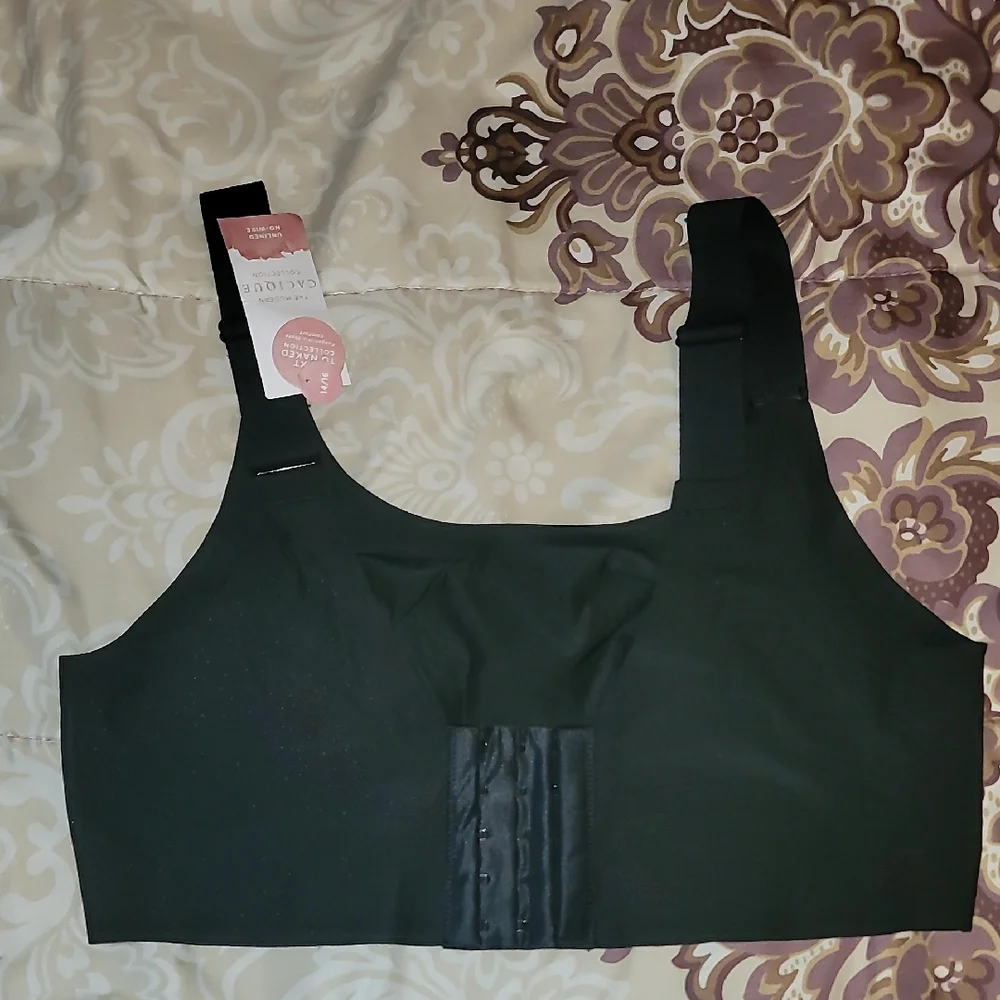 Cacique Black Unlined No Wire Bra Sz: 14/16 NWT - Picture 8 of 8